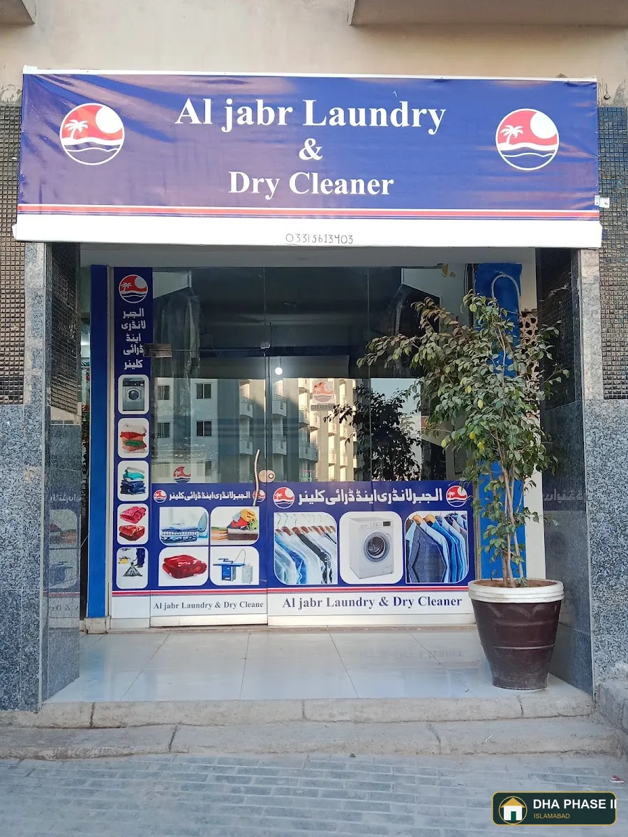 Al Jabr laundry and drycleaner in DHA Phase 2 Islamabad