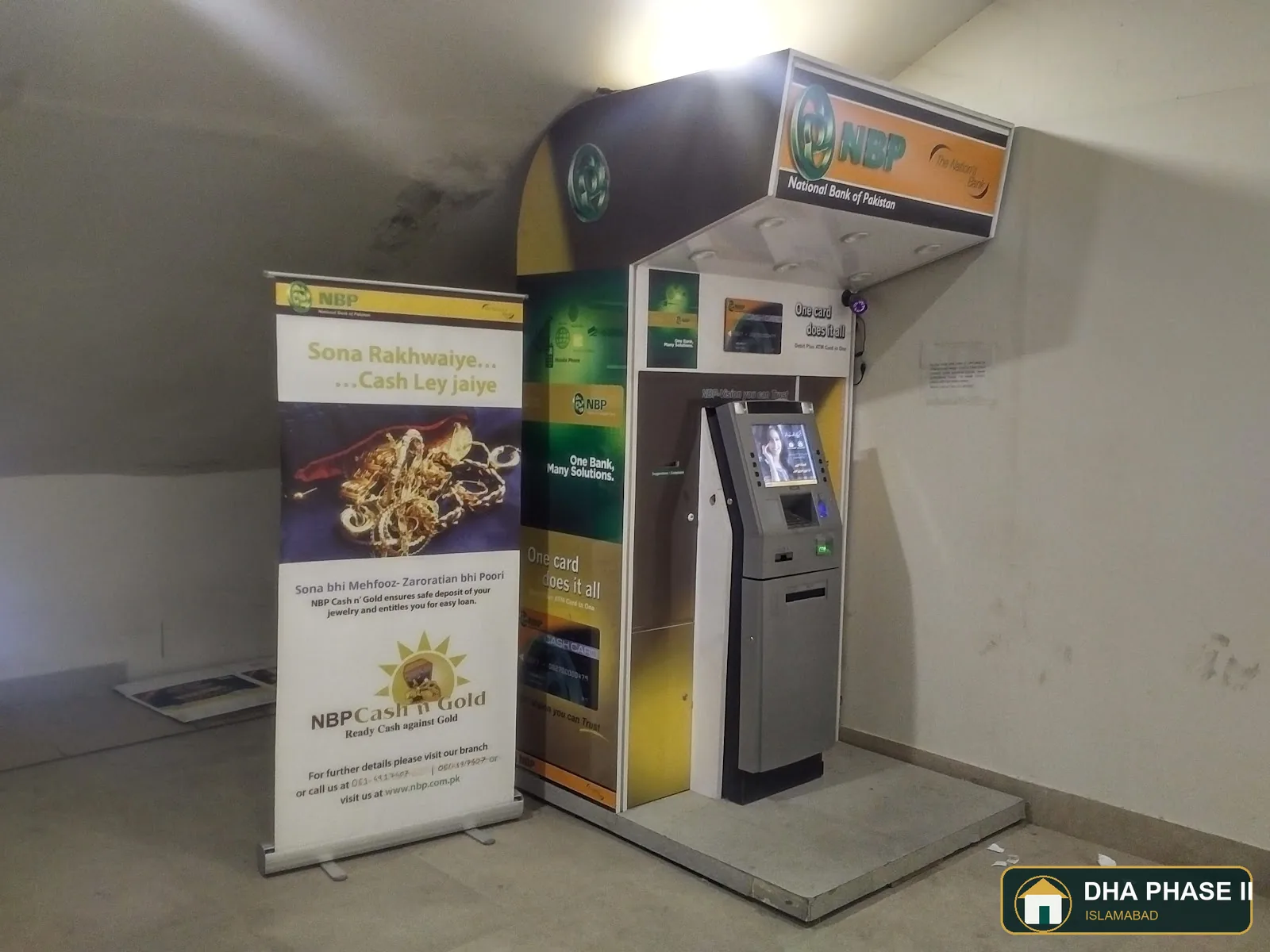 ATM NBP and Summit Bank in DHA Phase 2 Islamabad