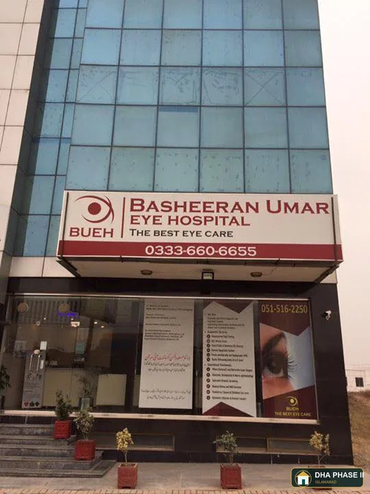 Basheeran Umar Eye Hospital in DHA Phase II Islamabad