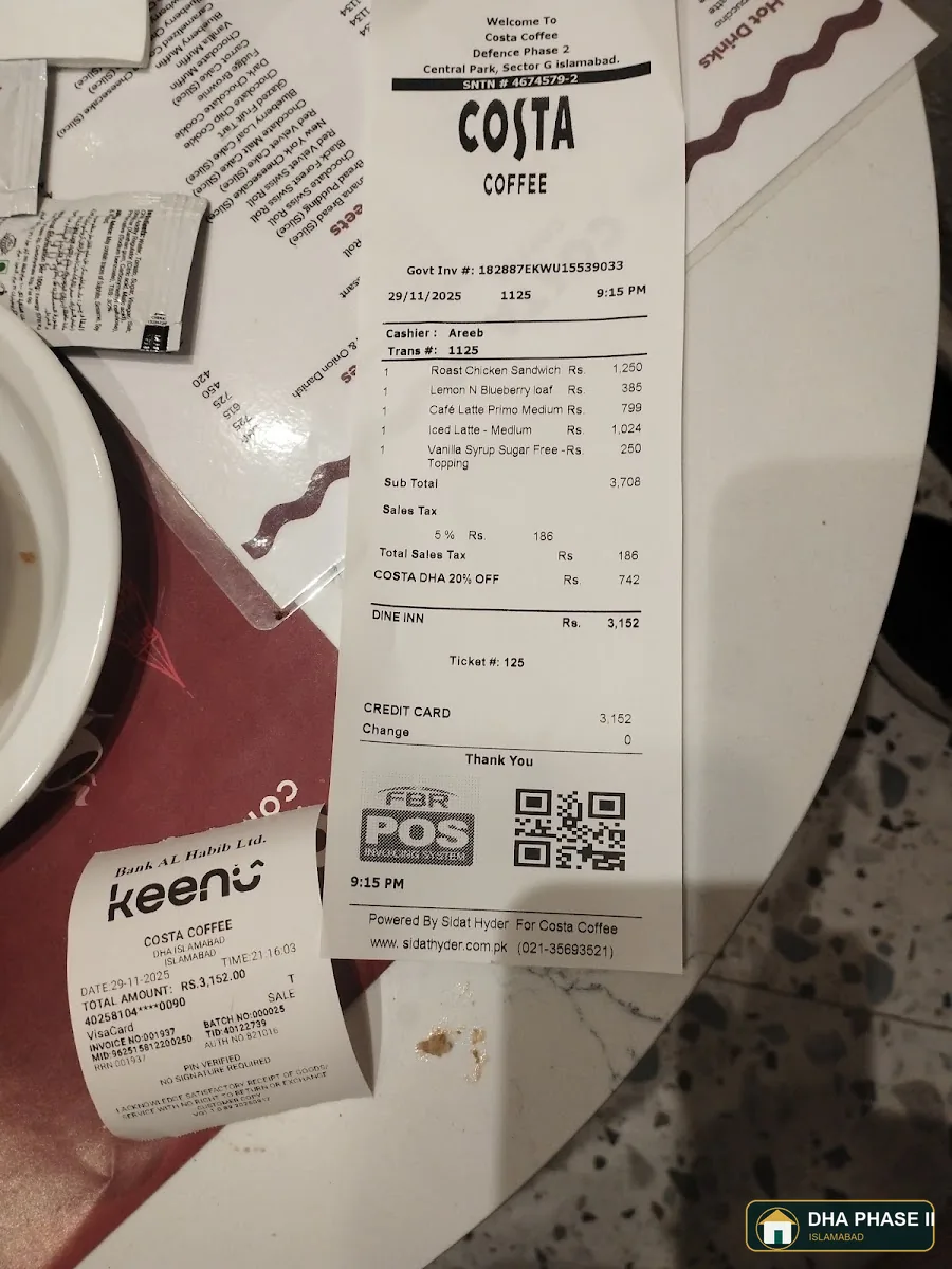 Costa Coffee in DHA Phase II Islamabad — photo 7