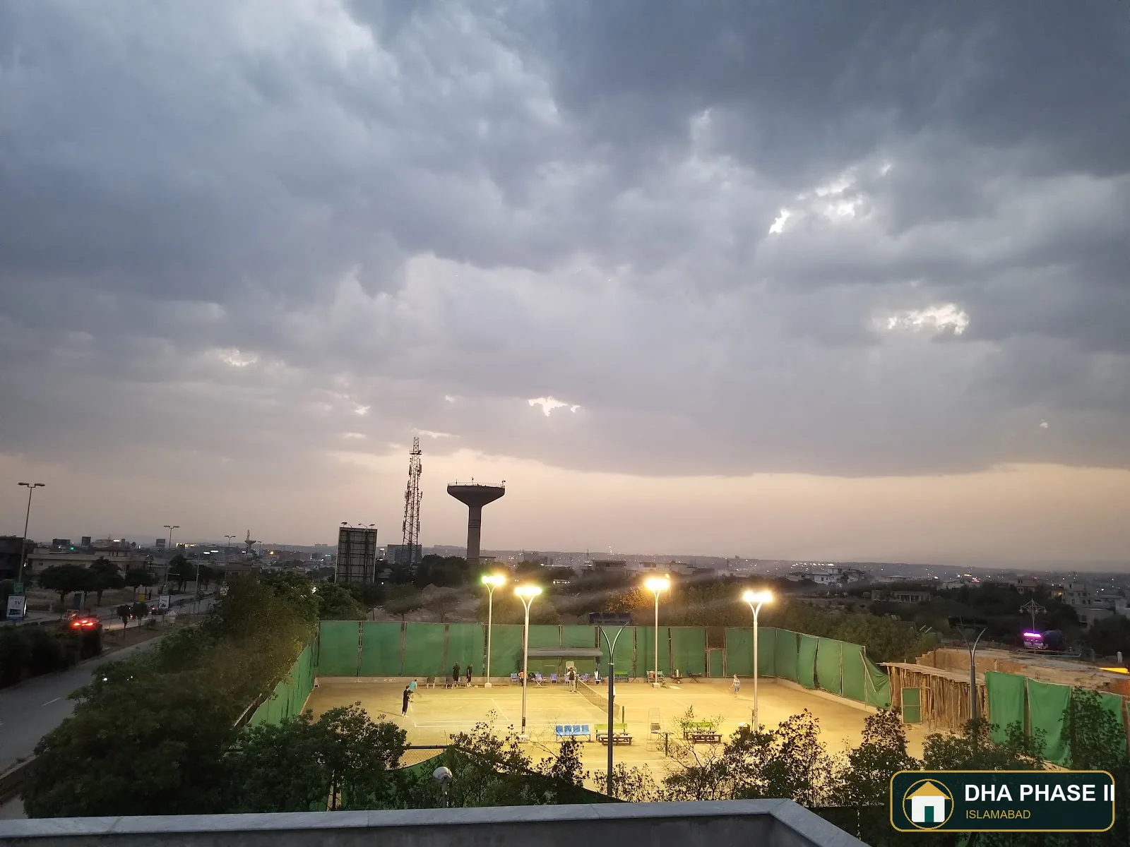 DHA Tennis Courts in DHA Phase II Islamabad