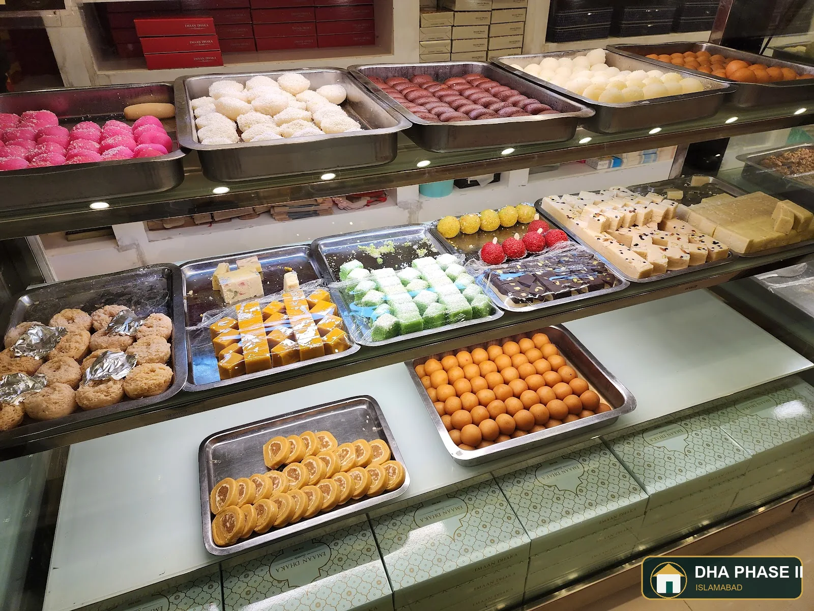Emaan Dhaka Sweets in DHA Phase II Islamabad