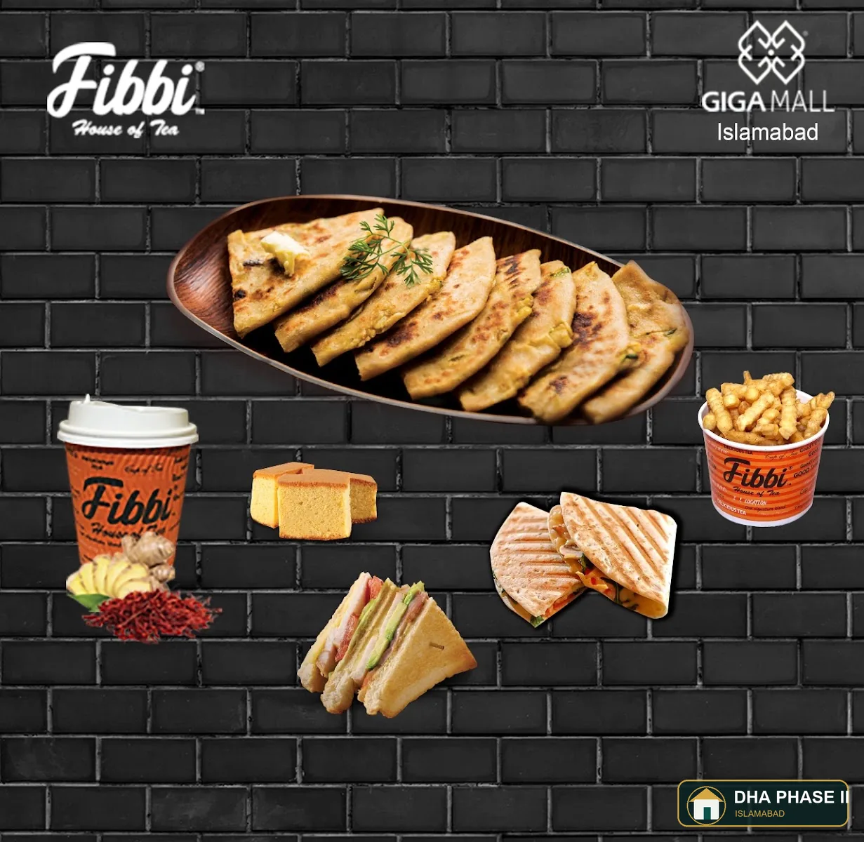 Fibbi Cafe Giga Mall in DHA Phase II Islamabad