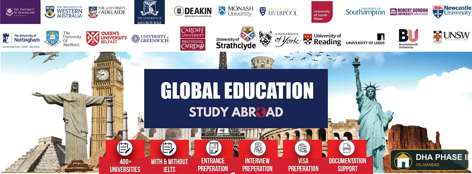 Global institute of canada in DHA Phase 2 Islamabad