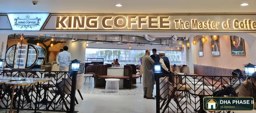 King Coffee Islamabad in DHA Phase II Islamabad