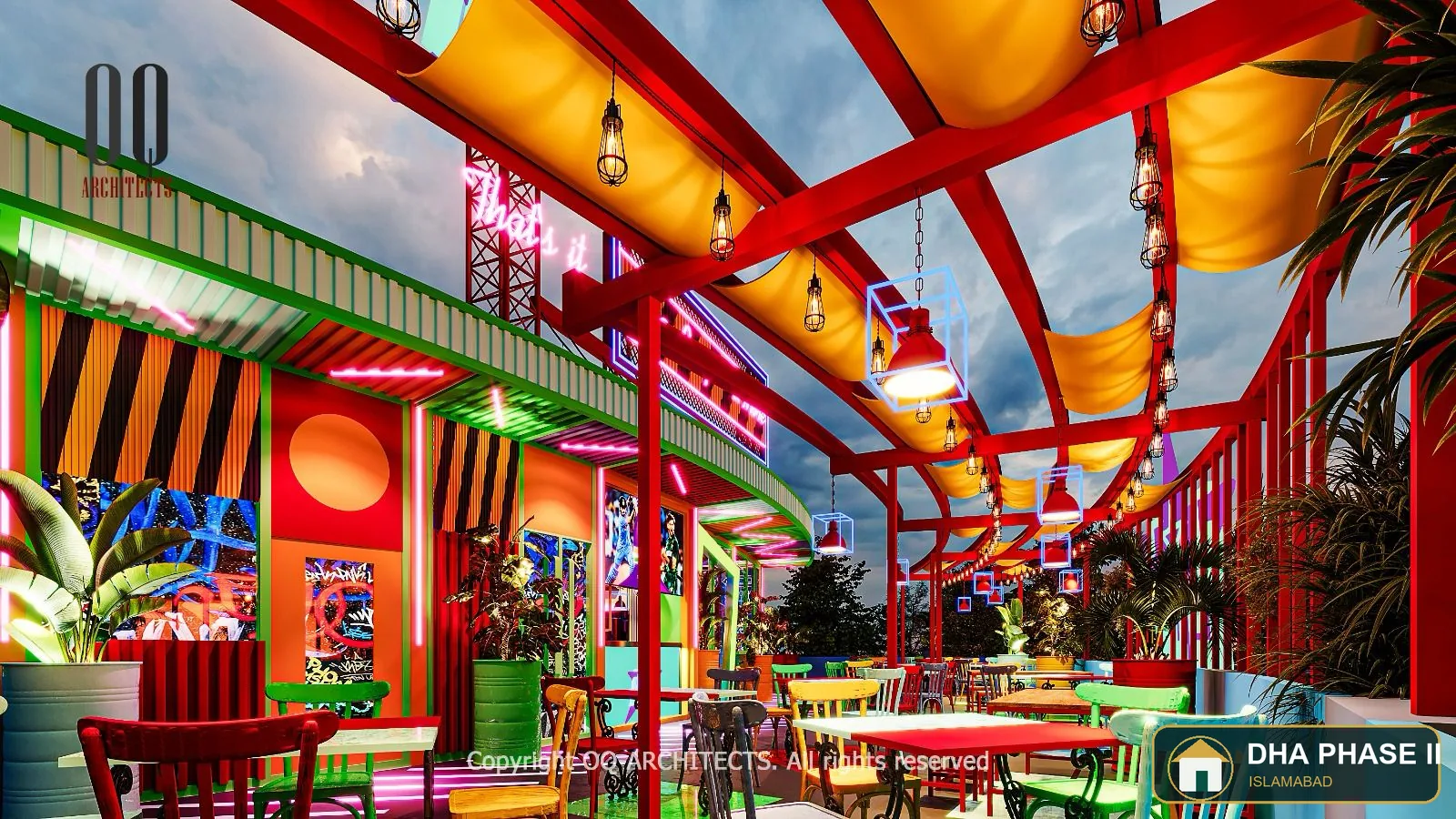 Lit Restaurant in DHA Phase II Islamabad