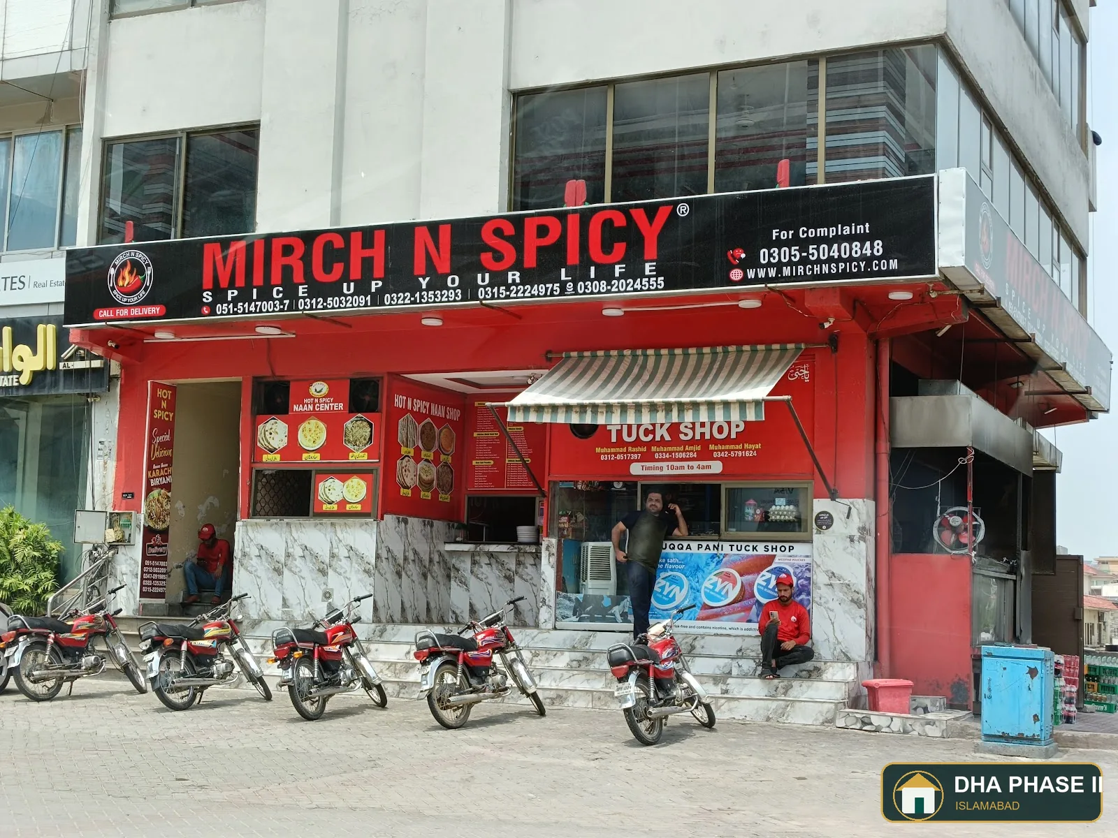 Mirch N Spicy in DHA Phase II Islamabad