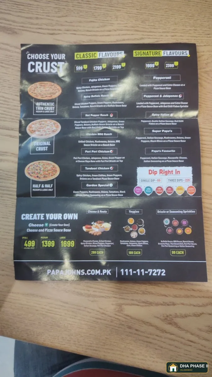 Papa Johns Pizza in DHA Phase II Islamabad — photo 2