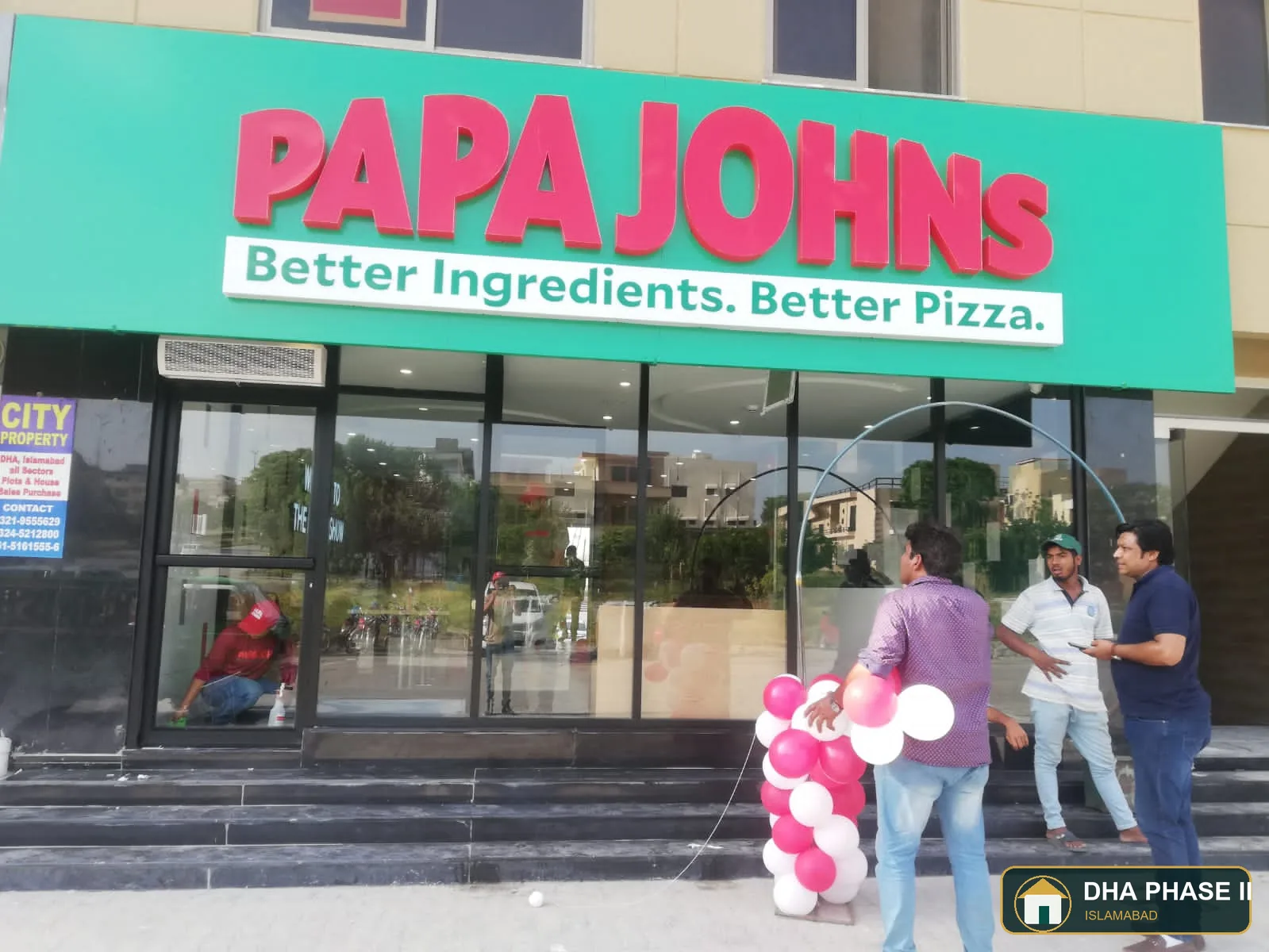 Papa Johns Pizza in DHA Phase II Islamabad