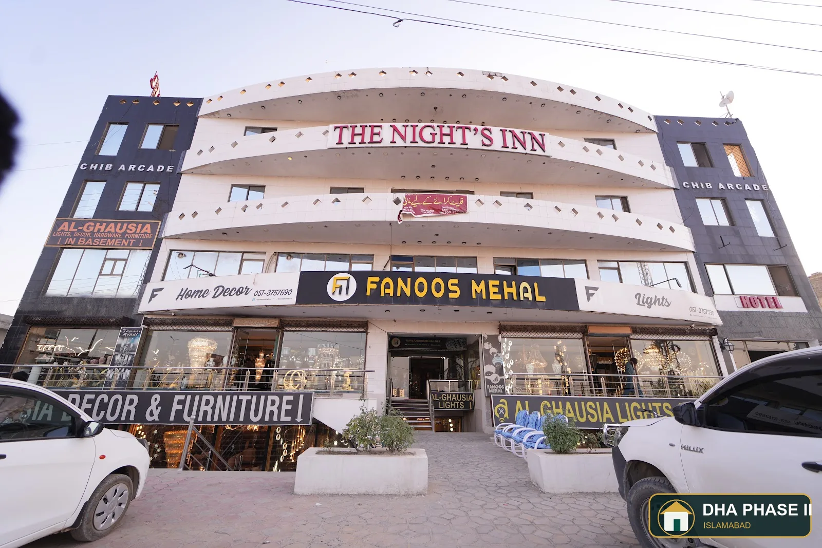 The Nights Inn Hotel in DHA Phase II Islamabad