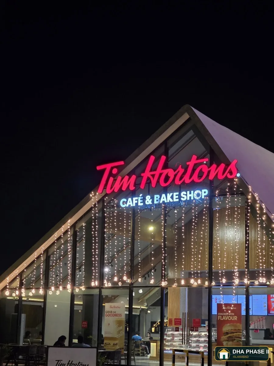 Tim Hortons in DHA Phase II Islamabad