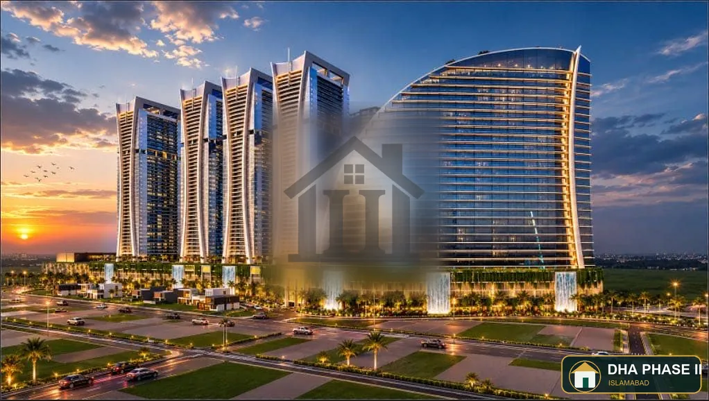 2 bed Goldcrest Breeze Overseas Spacious And Modern Residential Flat In A Prime Location Near GIGA MALL DHA Phase -II Islamabad