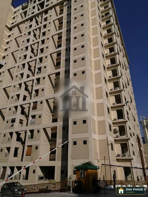 Two Bedroom Flat For Sale In Lignum Tower Defence Residency DHA-2 Islamabad