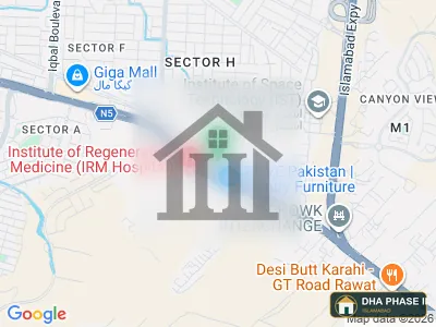 4.24 Kanal Premium Commercial Plot   Direct GT Road Front   Sector H, DHA Phase 2   Near Giga Mall