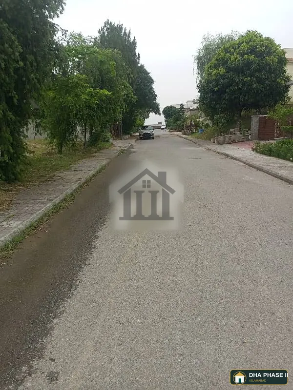 "Beautiful View Exclusive 27 Marla Residential Plot For Sale In DHA Phase 2, Islamabad. " image 4