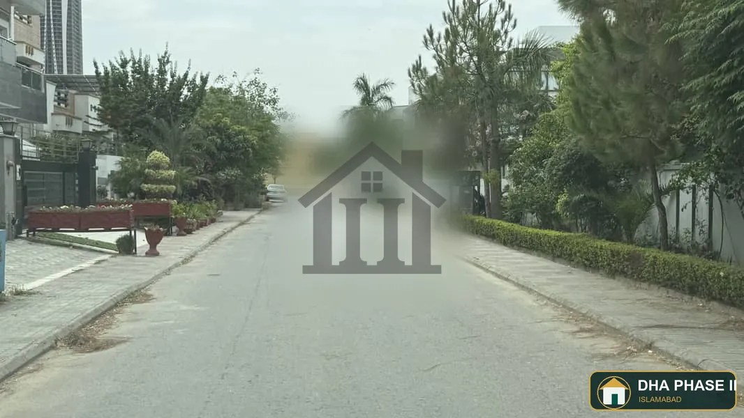 1 Kanal Prime Wide-Street Plot In Sector B, DHA Phase 2 Islamabad   Ideal For Living & Investment