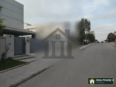 1 kanal South Face Level Plot For Sale IN Sector D DHA Phase 2 Islamabad: