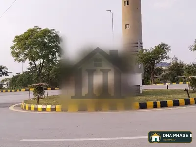 For Sale Back Open 01 Kanal Residential Plot With 05 Marla Extra Land DHA Phase 2 Islamabad