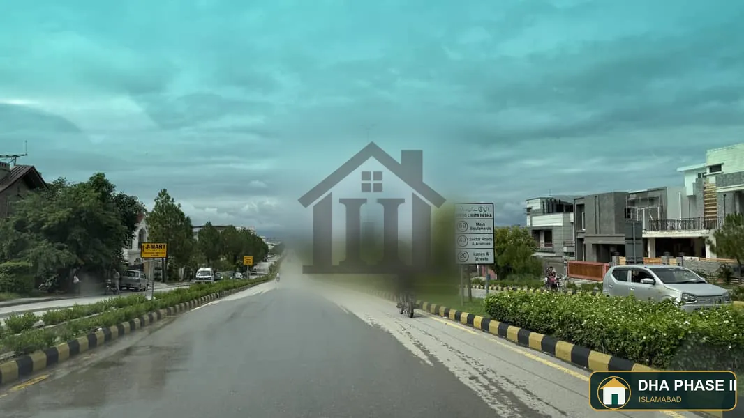 Dha Phase 2 Islamabad Sector F Near Giga Mall 1 Kanal Plot For Sale image 2