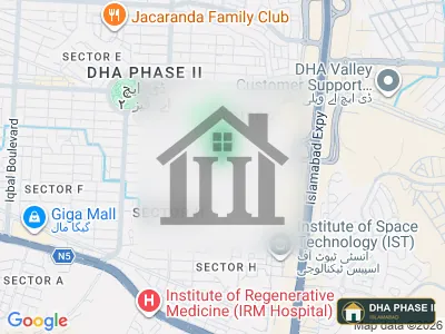 1 Kanal Plot For Sale Sector G, DHA Phase 2, Islamabad
