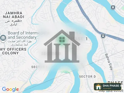 500 Sq Yards Plot For Sale In SECTOR G DHA Phase 2 Islamabad, Near GIGA MALL, GT ROAD