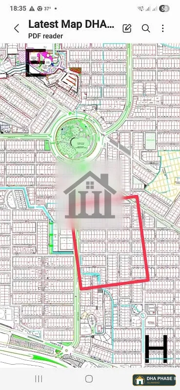 1 kanal CORNER plot in Block H for sale