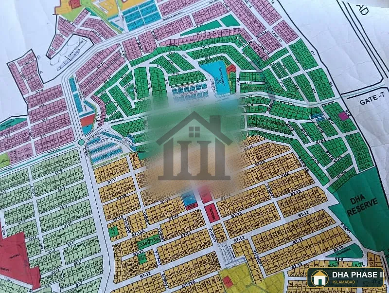 Kanal Plot For Sale DHA Phase 2 Islamabad