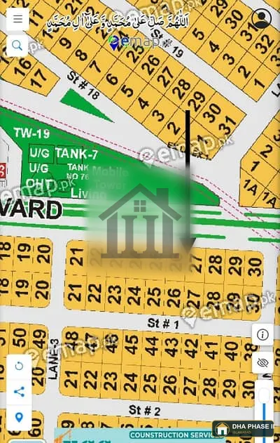 VIP 1 Kanal Plot For Sale On Main Jinnah Avenue Corridor DHA Phase 2