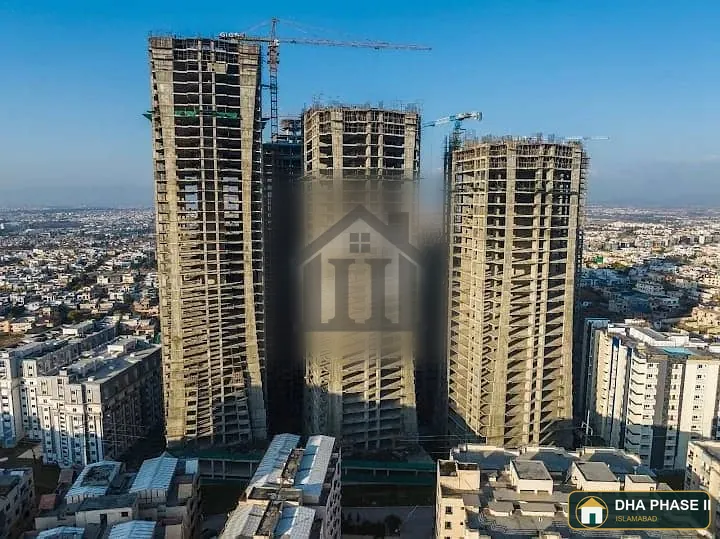 Signature Properties Offer Most Luxury & Specious Goldcrest Corner Three Bedrooms Apartment Margalla View Rooftop Swimming Pool Near Giga Mall Dha Phase 2 Islamabad
