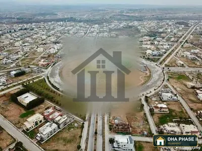 One of Its Kind 45x50 Dimension 10 Marla Front Park Residential Plot is up For sale in DHA Phase 2 Sector B