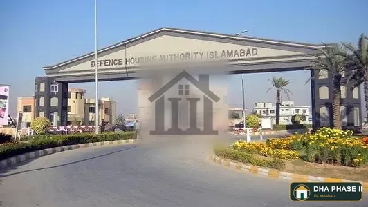 Perfect Location 10 Marla Plot For Sale In DHA Phase 2 - Sector E