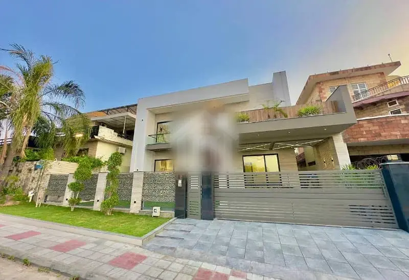 1 Kanal Brand New Beautiful And Designer House Up For Sale In Dha2 Islamabad.