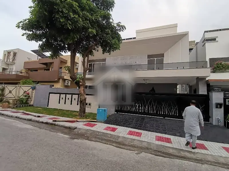 1 Kanal Brand New Beautiful And Stylish House Up For Sale In Dha2 Islamabad.