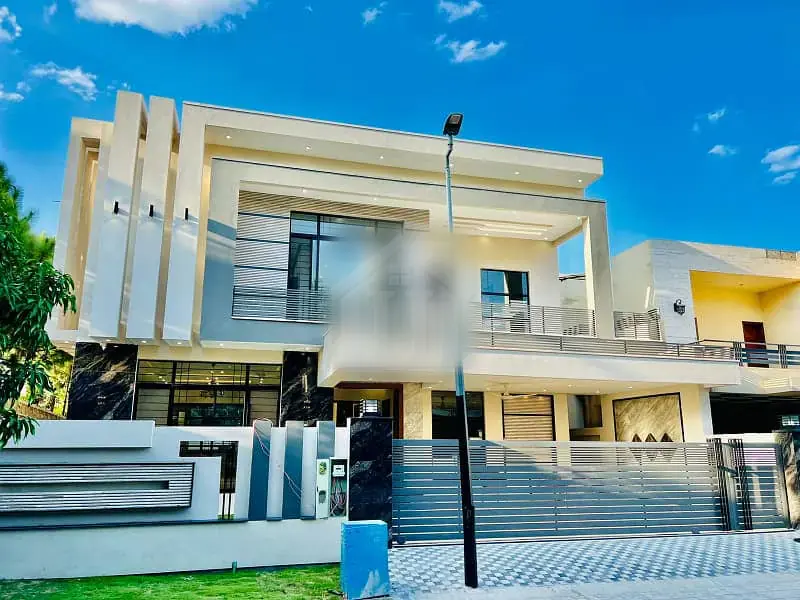 1 Kanal Double Unit Modern Luxurious House For Sale At DHA 2