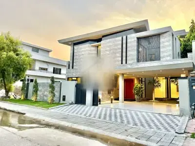 Smoke Grey Designer House For Sale In Dha Phase 2 Islamabad