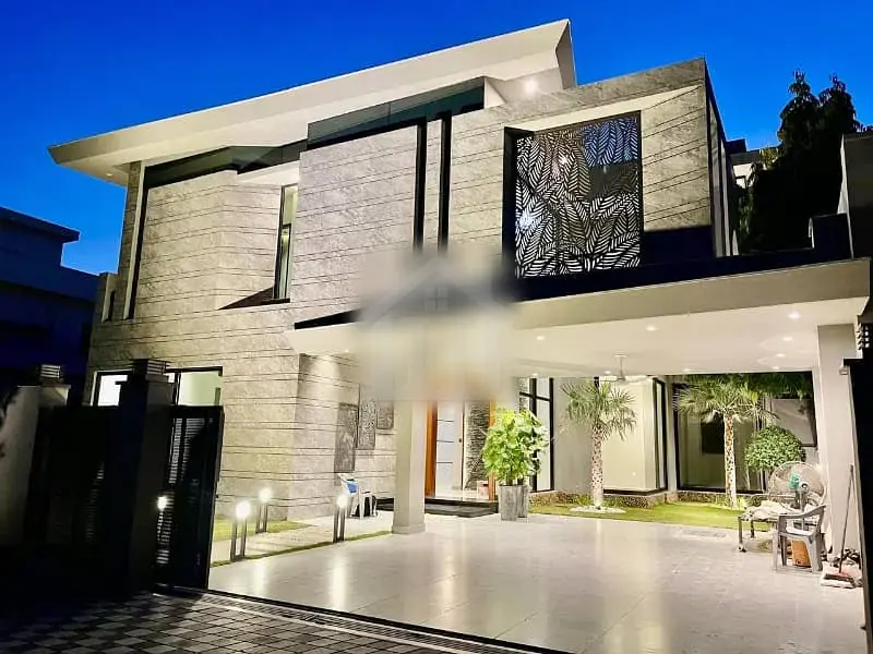 Ultra Modern A+ Kanal Mansion With Maze-9 Theme Lounge And Aesthetic Designs And Imported Appliances